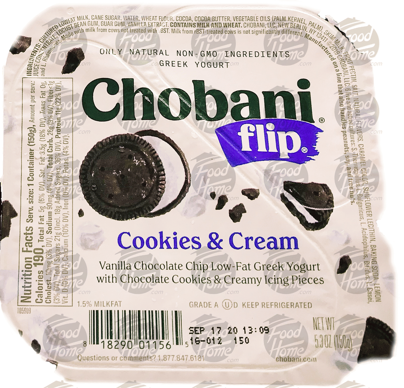 Chobani Flip cookies & cream, cup Full-Size Picture